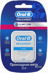 Зубная нить Oral-B Pro-Expert Clinic Line Прохладная мята 25 м (44976)
