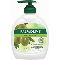 Жидкое мыло Palmolive Натурэль Интенсивное увлажнение Олива и увлажняющее молочко 300 мл (49459)