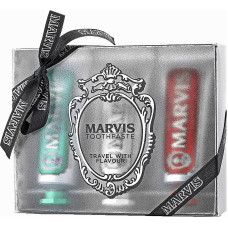 Подарочный набор зубных паст Marvis Классическая, отбеливающая, корица и мята 3х25 мл (45590)