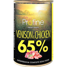 Влажный корм для собак всех пород Profine с олениной и курицей 400 г