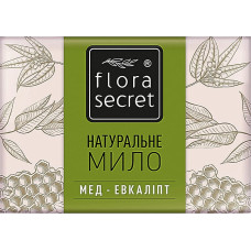 Натуральное мыло Flora Secret Мед-Эвкалипт 75 г (47930)
