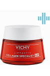 Ночной антивозрастной крем-уход Vichy Liftactiv Collagen Specialist Night Cream с эффектом корекции морщин придания упругости и восстановления сияния 50 мл (41630)