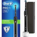 Электрическая зубная щетка ORAL-B BRAUN Pro 750 Black (52128)