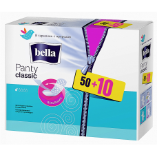 Ежедневные гигиенические прокладки Bella Panty Classic 50+10 шт. (50494)