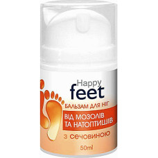 Бальзам для ног Happy Feet от мозолей и натоптышей с мочевиной 50 мл (51276)