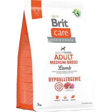 Корм для собак средних пород Brit Care Dog Hypoallergenic Adult Medium Breed гипоаллергенный с ягненком 3 кг