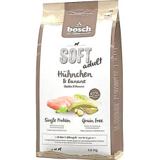 Полувлажный корм для собак Bosch HPC Soft Adult с курицей и бананом 1 кг
