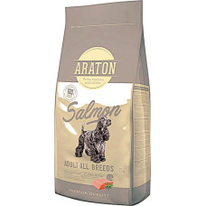 Полноценный сухой корм ARATON с лососем для взрослых собак всех пород SALMON Adult All Breeds 15 кг