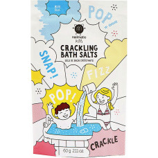 Цветная шипучая соль для ванны Nailmatic голубая 60 г (49164)