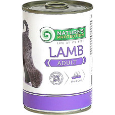 Влажный корм для собак Nature's Protection Adult Lamb с ягненком 400 г 