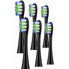 Насадка к электрической зубной щетке Oclean P1C5 B06 Plaque Control Brush Head Black 6 шт. (52227)