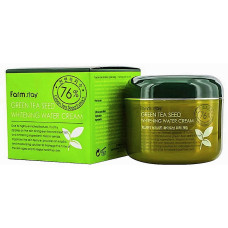 Осветляющий крем FarmStay Green Tea Seed Whitening Water Cream с зеленым чаем 100 г (40782)