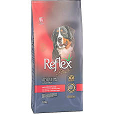 Полноценный и сбалансированный сухой корм для собак больших пород Reflex Plus с ягненком и рисом 18 кг