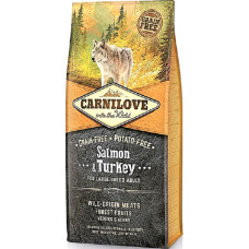 Carnilove Adult Large Breed сухой корм с лососем и индейкой для собак больших пород 1.5 кг