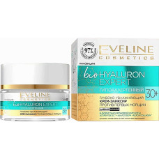 Ультра-увлажняющий крем-эликсир для лица Eveline Cosmetics Bio Hyaluron Expert 30+ 50 мл (40654)