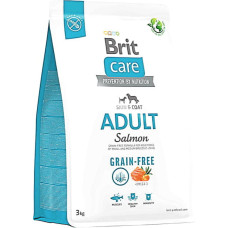 Корм для собак маленьких и средних пород Brit Care Dog Grain-free Adult беззерновой с лососем 3 кг