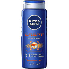 Гель для душа Nivea Men для мужчин Спорт с ароматом лайма 500 мл (49314)