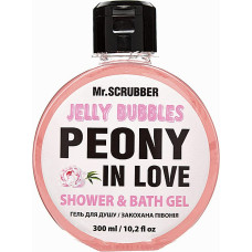 Гель для душа Mr.Scrubber Jelly Bubbles Peony in Love 300 мл (49099)