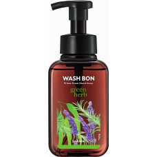 Мыло-пена для рук Wash Bon Prime с ароматом зеленых трав 500 мл (50205)