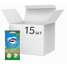 Упаковка влажных салфеток Zewa Protect 10 шт. х 15 упаковок (50430)