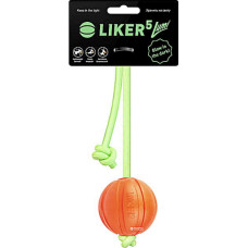 Игрушка для собак Liker Lumi Мячик со светонакопительным шнурком 5 см