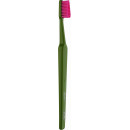 Зубная щетка TePe Colour Select Soft с розовыми ворсинками Зеленая (46384)
