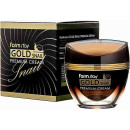 Крем для лица FarmStay Gold Snail Premium Cream с золотом и муцином улитки 50 мл (40777)
