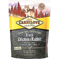 Сухой корм для взрослых собак Carnilove Fresh Muscles, Bones & Joints с курицей и кроликом 1.5 кг