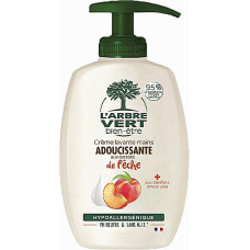 Крем-мыло L'Arbre Vert смягчающее с натуральным экстрактом персика 300 мл (48541)