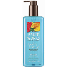 Мыло жидкое для рук Grace Cole Fruit Works Hand Wash Raspberry Mango 500 мл (48186)