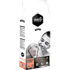 Корм для собак Amity Salmon & Rice гипоаллергенный с лососем и рисом 15 кг