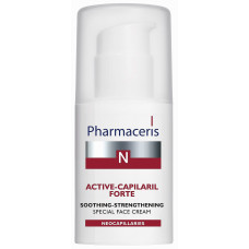 Специальный успокаивающе-укрепляющий крем для лица Pharmaceris N Active-Capilaril Forte 30 мл (41320)