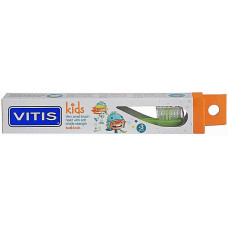 Щетка зубная Dentaid Vitis Kids детская зеленая (46022)