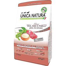 Сухой корм Gheda Unica Natura Unico All breed Mono для собак всех пород, монобелковый гусь 12 кг