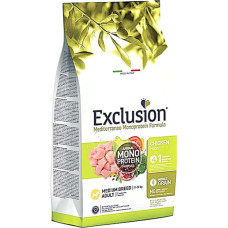 Полнорационный сухой корм Exclusion Adult Chicken Medium Breed с курицей для взрослых собак средних пород 3 кг