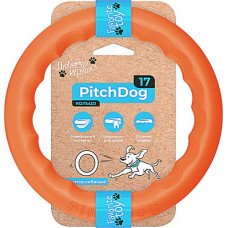 Кольцо для апортировки Collar PitchDog 17 см Оранжевое