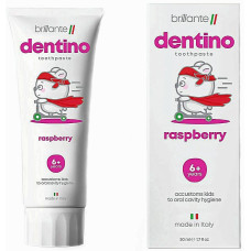Зубная паста-гель Brillante Dentino Raspberry Junior 50 мл (45175)