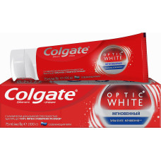 Зубная паста Colgate Optic White отбеливающая Мгновенное отбеливание 75 мл (45215)