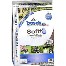 Сухой корм для взрослых собак Bosch Soft Land-Ente & Kartoffel со вкусом утки и картофеля 2.5 кг