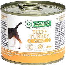 Влажный корм для собак Nature's Protection Adult Beef & Turkey с телятиной и индейкой 400 г