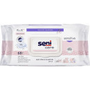Влажные салфетки для ухода за кожей Seni Care Sensitive 68 шт. (50395)
