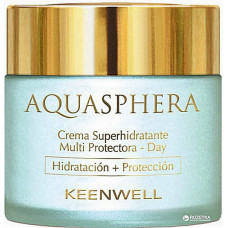 Дневной мультизащитный крем Keenwell Aquasphera Cуперувлажняющий для нормальной и сухой кожи 80 мл (41000)