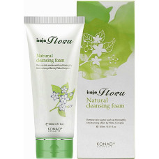 Очищающая пена для лица Konad Iloje Flobu Natural Foam Cleansing Skin Care 185 мл (43453)
