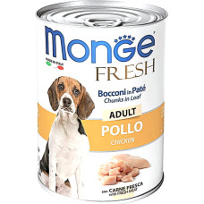 Влажный корм для собак Monge Dog Wet FRESH курица 400 г