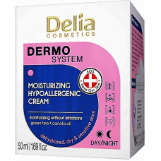Гипоаллергенный увлажняющий крем для лица Delia cosmetics Dermo System 50 мл (40451)