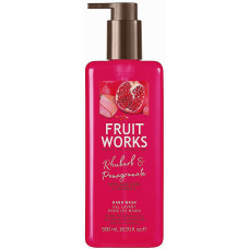 Мыло жидкое для рук Grace Cole Fruit Works Hand Wash Rhubarb Pomegranate 500 мл (48222)