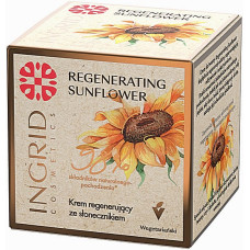 Крем для лица Ingrid Cosmetics Vegan Regenerating Sunflower с маслом Подсолнечника 50 мл (40973)