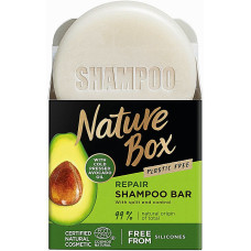 Твердый шампунь Nature Box для восстановления волос с маслом авокадо холодного отжима 85 г (37917)