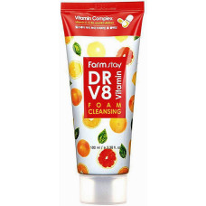 Витаминная пенка Farmstay Dr-V8 Vitamin Foam Cleansing для очищения кожи 100 г (43357)