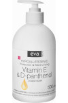 Жидкое крем-мыло для рук Eva Natura с витамином Е и D-пантенолом гипоаллергенное 500 мл (47792)